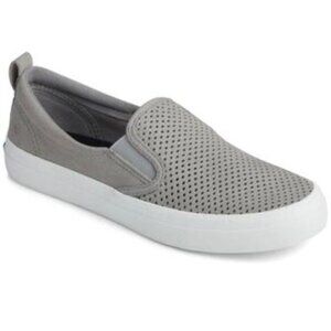 Sperry Gray Slip on Sneakers